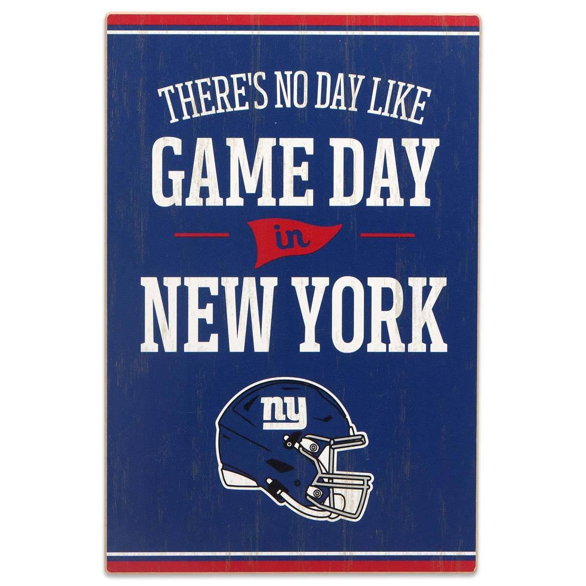 Open Road Giants Gameday Vertical Wood