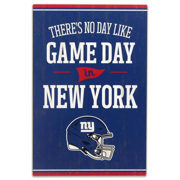 Open Road Giants Gameday Vertical Wood