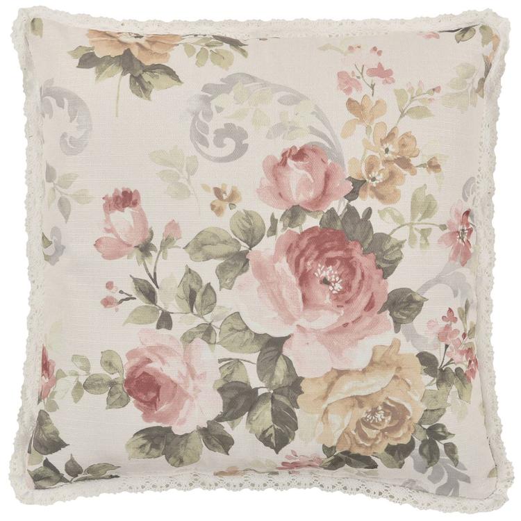 Royal Court Chablis Square Decorative Throw Pillow - 16x16