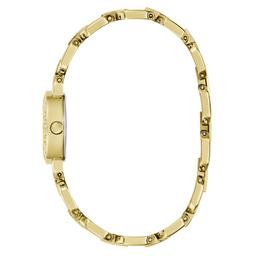 Womens Guess Gold-Tone Blue Dial Analog Watch - GW1019L2