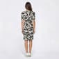 Womens DKNY Short Sleeve Floral Sheath Dress - image 2