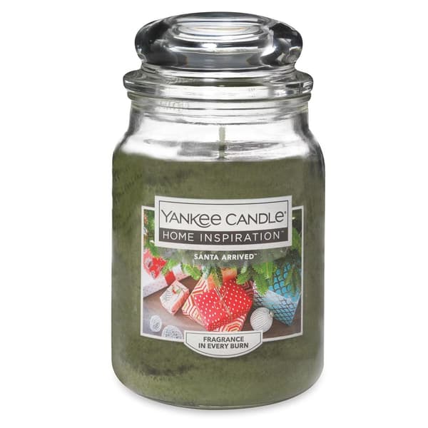 Yankee Candle&#40;R&#41; Home Inspiration 19oz. Santa Arrived Jar Candle - image 