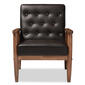 Baxton Studio Sorrento Mid-Century Modern Lounge Chair - image 5