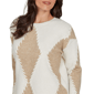 Petite Skye’s the Limit Urban Heirloom Corded Argyle Sweater - image 5
