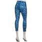 Womens RBX Interlock Capri W/ Foldover Waistband -  Floral Daze - image 2