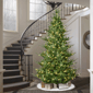 Puleo International 10ft. Pre-Lit Hillside Spruce Tree - image 3