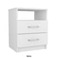 FM FURNITURE Oklahoma 2-Drawer Nightstand - image 9
