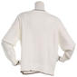 Juniors Plus No Comment Whipstitch Horseshoe & Rose Sweater - image 3