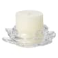 Godinger Lotus Pillar Candle Holder - image 1