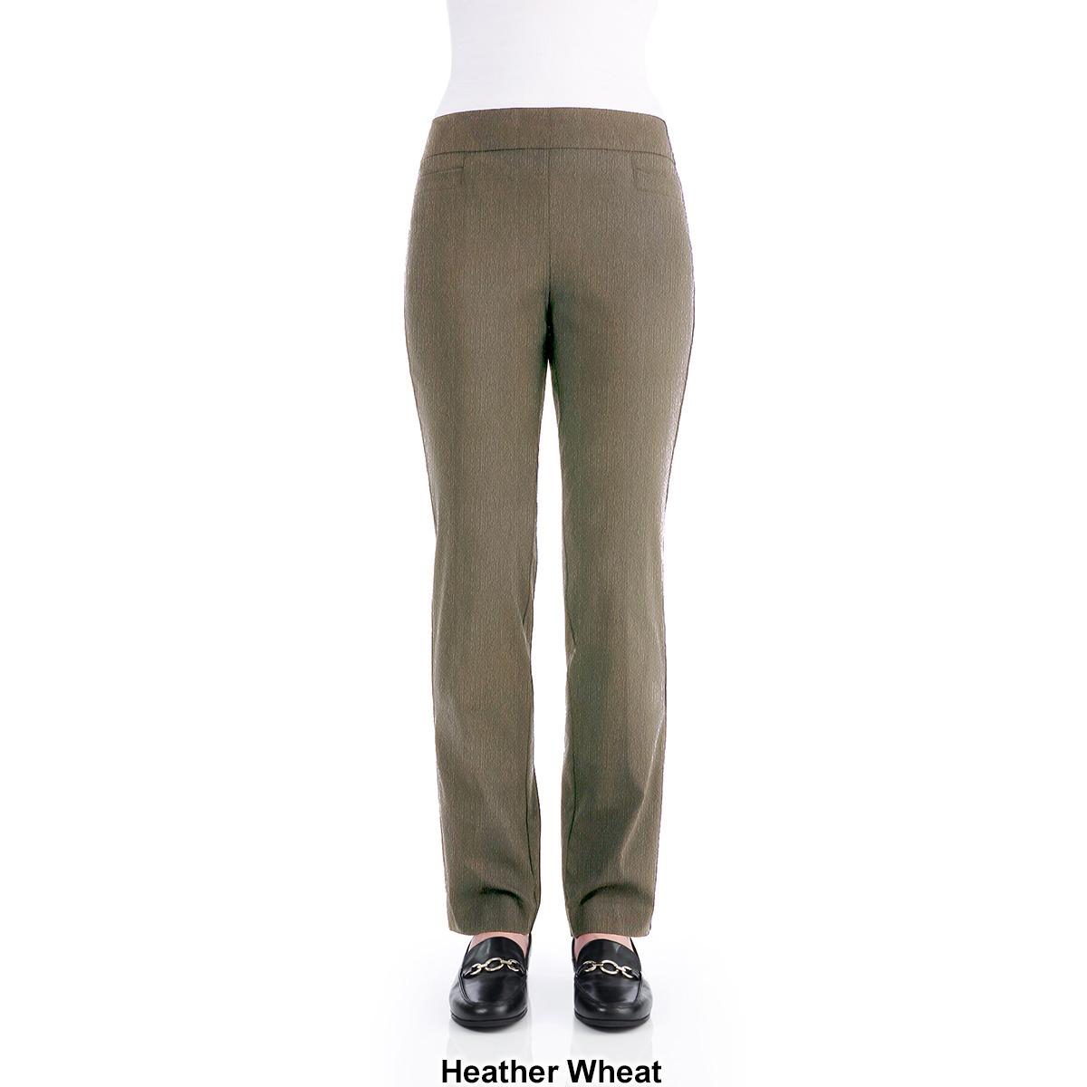 Plus Size Briggs Millenium Pull on Straight Leg Pants - Average