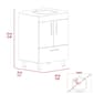FM FURNITURE Otello Single Bathroom Vanity - image 8