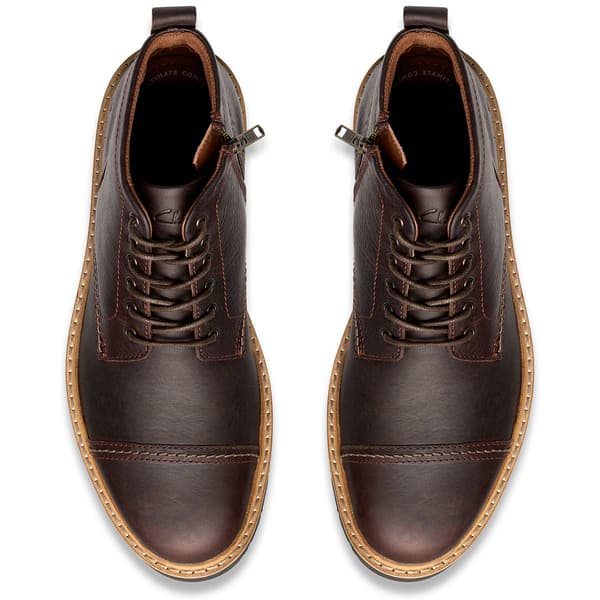 Mens Clarks® Collection Weltridge Zip Chukka Boots