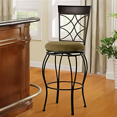 Linon Home D&#233;cor Curves 24in. Counter Bar Stool