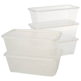 Mazel 5pk. 6qt. Stackable Shoe Boxes