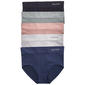 Womens Nautica 5pk. Seamless Logo Full Brief Panties-NT9203-5PKCJ - image 1