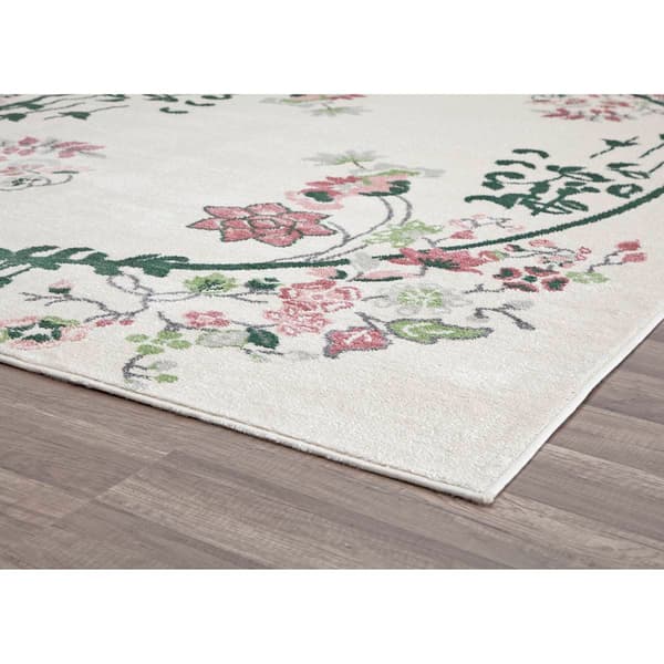 Rugs America&#8482; Valentina Cream Magnolia Area Rug