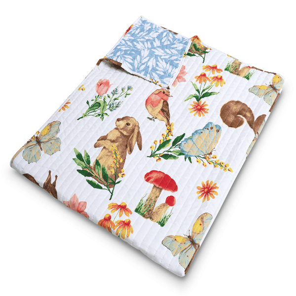 Greenland Home Fashions™ Willow Spring Forest Throw Blanket