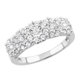 Nova Star&#174; White Gold Lab Grown Diamond Engagement Ring