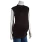 Womens Maternity Due Time High Neck Cinch Sleeveless Shirt - image 1