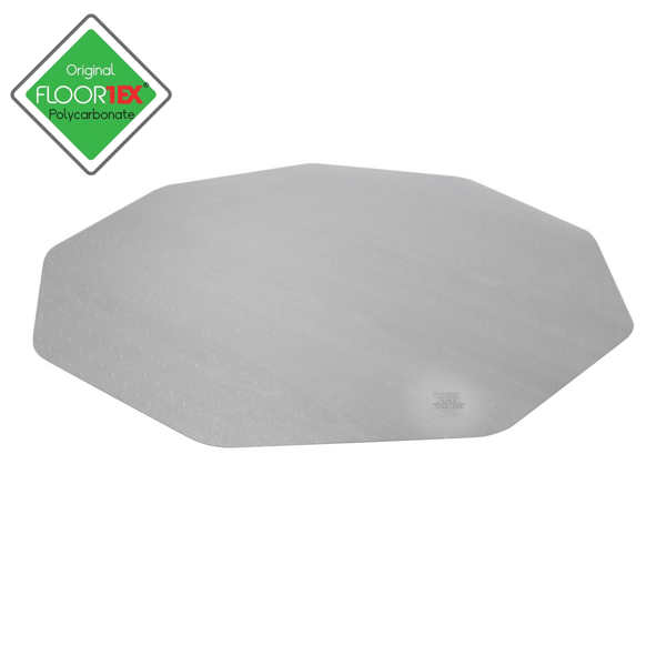Floortex® 9Mat® Polycarbonate 9-Sided Chair Mat for Hard Floor