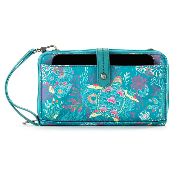 Womens Sakroots Smartphone Seascape Wristlet