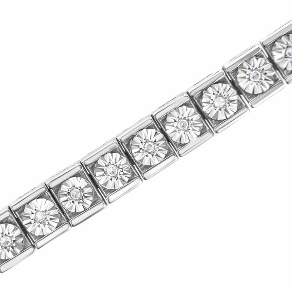 Haus of Brilliance Diamond Accent Classic Tennis Bracelet