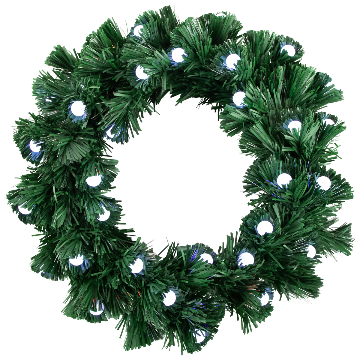 Northlight Color Changing Globe Lights Christmas Wreath