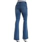 Juniors Celebrity Pink Kenzie Double Button Bootcut Denim Jeans - image 2