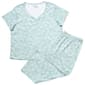 Plus Size Karen Neuburger Short Sleeve Butterfly Capri Pajama Set - image 2