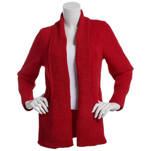 Womens Verve ami Long Sleeve Chenille J Pocket Cardigan - image 