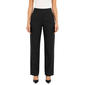 Womens Zac & Rachel Solid Slim Leg Bond 18 Pants - image 1