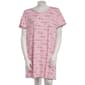 Plus Size Charmour Short Sleeve Love Script Nightshirts - image 2