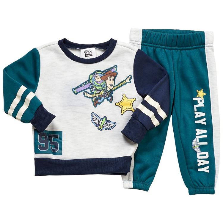 Baby Boy (12-24M) Disney Toy Story Crewneck & Joggers Set