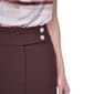 Womens Calvin Klein Mid Rise Side Button Wide Leg Dress Pants - image 4