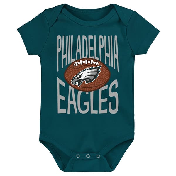 Baby (0-18M) NFL Philadelphia Eagles for the Ball Onesie - image 