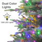 Puleo International 7.5ft. Pre-Lit LED Norwood Fir Christmas Tree - image 4