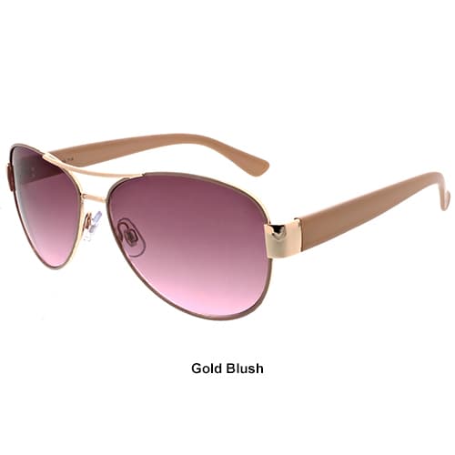 Womens Ashley Cooper™ Round Aviator Sunglasses