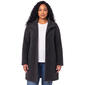 Womens Weatherproof® Charcoal Houndstooth Cozy Topper Coat - image 4
