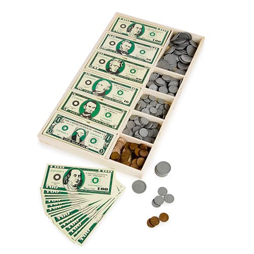 Melissa & Doug&#40;R&#41; Play Money Set - image 