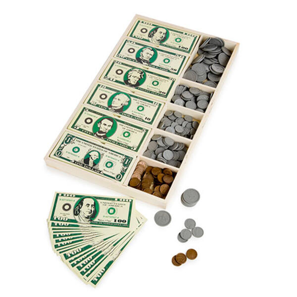 Melissa & Doug&#40;R&#41; Play Money Set - image 
