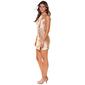 Juniors Emerald Sundae Glitter Side Ruch Slit Mini Sheath Dress - image 4