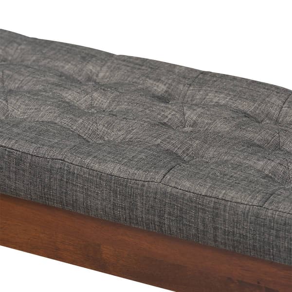 Baxton Studio Alona Wood Dining Bench