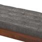Baxton Studio Alona Wood Dining Bench - image 5