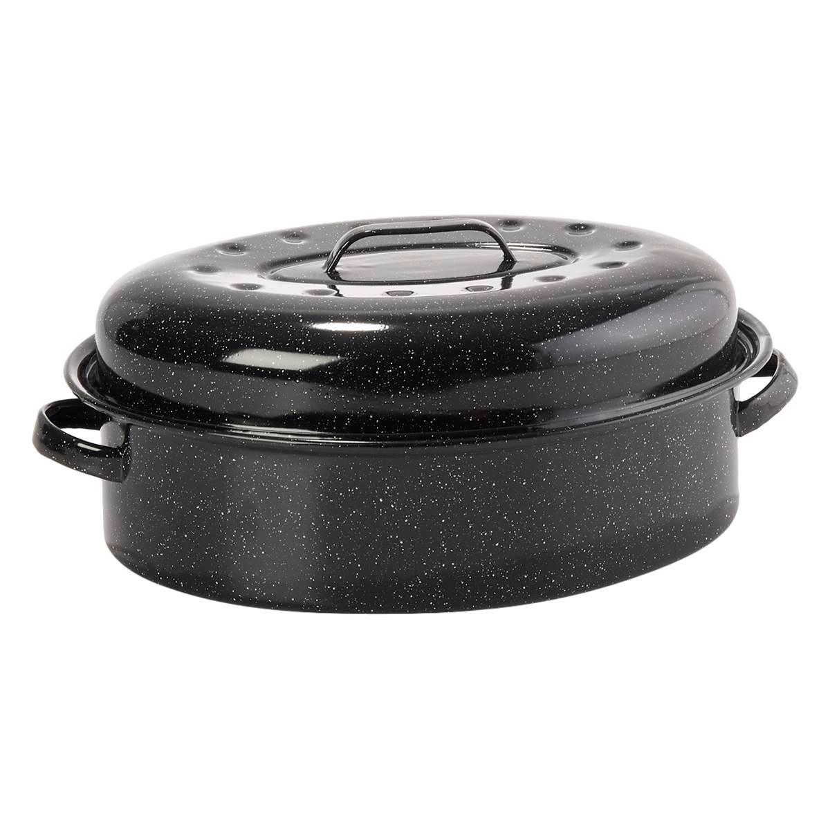 Granite Ware 18in. Covered Oval Roaster