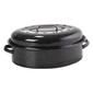 18in. Covered Oval Roaster - image 1