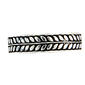 Marsala Sterling Silver Leaves Band Ring - image 1