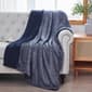 Mantolok Textured Velvet to Sherpa Throw - image 1