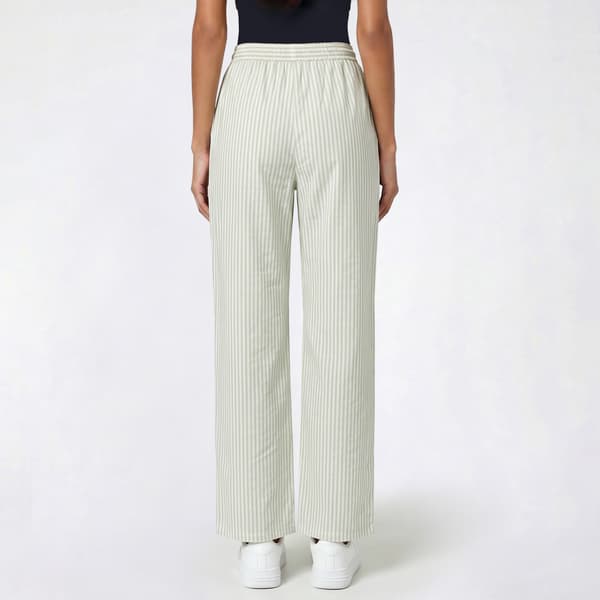 Juniors A.Byer Mini Stripe Wide Leg Pants