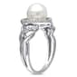 Gemstone Classics™ 1/10ct. Freshwater Cultured Pearl Ring - image 2