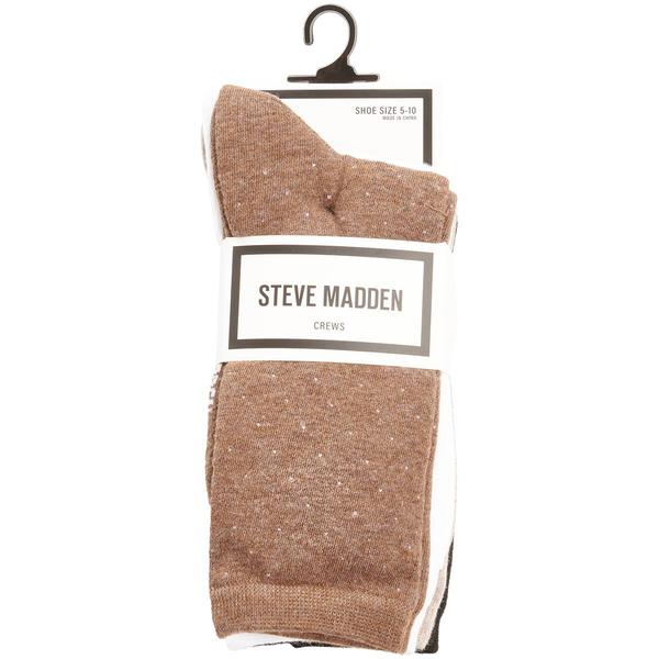 Womens Steve Madden 5pk Pin Dot Crew Socks - image 